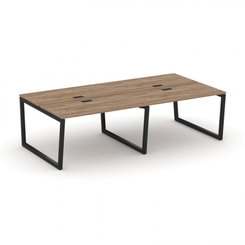 Style Project Рабочая станция 2-х сторон. SN-5T2.DRS-041 Акация Лорка/Металл Антрацит/Заглушка Пласт фото 5