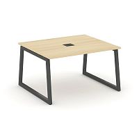 Style Project Стол переговорный SN-5T1.SPRG-033 Акация Лорка/Металл Антрацит/Заглушка Металл Антраци