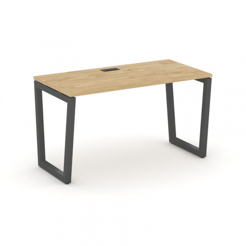 Style Project Стол письменный SN-5T2.SP-005 Акация Лорка/Металл Антрацит/Заглушка Пластик Черный 178 фото 22