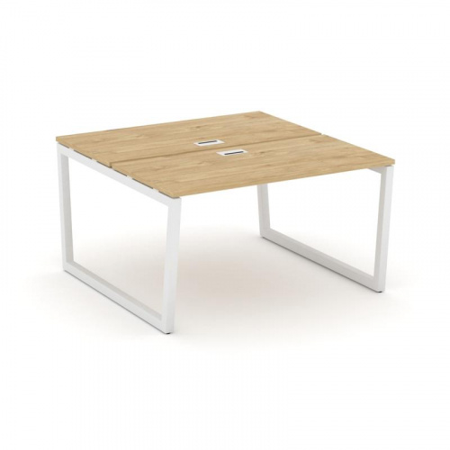 Style Project Рабочая станция 2-х сторон. SN-5T2.DRS-001 Акация Лорка/Металл Антрацит/Заглушка Пласт фото 3