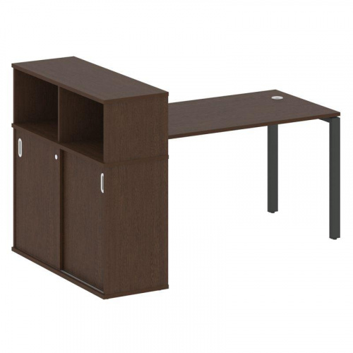 Стол письменный с шкафом-купе на П-обр. м/к Metal System БП.РС-СШК-3.3 фото 6 Стол письменный с шкафом-купе на П-обр. м/к Metal System БП.РС-СШК-3.3 фото 6