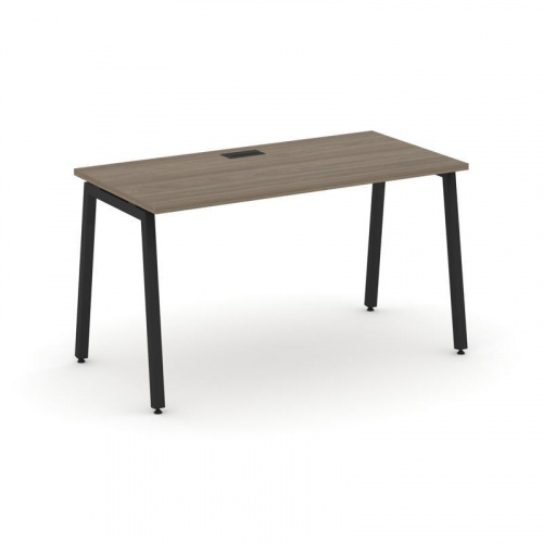 Style Project Стол письменный SN-4A.SP-002 Дуб Табак/Металл Белый 1180*600*750 фото 3