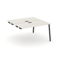 Style Project Стол-приставка к опор. элем. SN-4A.DPRS-013 Дуб Наварра/Металл Антрацит 1380*1432*750