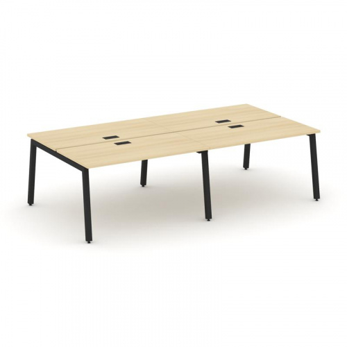 Style Project Рабочая станция 2-х сторон. SN-5A.DRS-051 Тиквуд Светлый/Металл Белый 1960*1632*750 фото 4