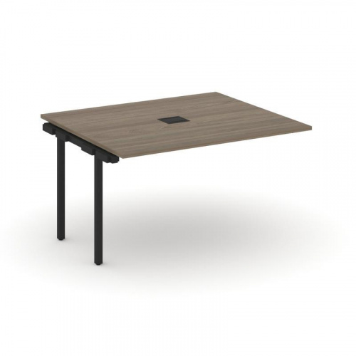 Style Project Проходной наб. элем. перег. стола SN-4P.NSPRG-032 Белый/Металл Антрацит 1180*1180*750 фото 4