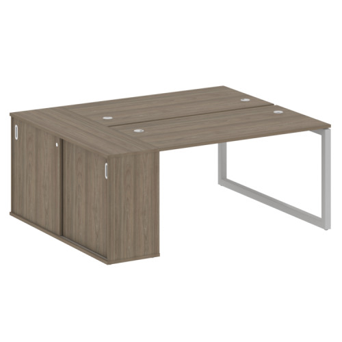 Бенч-система с шкафом-купе на О-обр. м/к Metal System Quattro 50БО.РС-СШК-1.3 фото 2 Бенч-система с шкафом-купе на О-обр. м/к Metal System Quattro 50БО.РС-СШК-1.3 фото 2