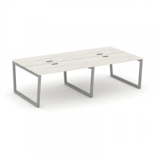 Style Project Рабочая станция 2-х сторон. SN-5T2.DRS-041 Акация Лорка/Металл Антрацит/Заглушка Пласт фото 12