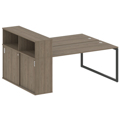 Бенч-система с шкафом-купе на О-обр. м/к Metal System Quattro 40БО.РС-СШК-2.4 Бенч-система с шкафом-купе на О-обр. м/к Metal System Quattro 40БО.РС-СШК-2.4