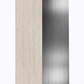 Белый Бриллиант / Денвер Светлый / Хром