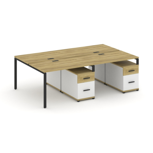 Бенч-система на 4 места с 2 опорными тумбами Concept CN.DRS-322 фото 6 Бенч-система на 4 места с 2 опорными тумбами Concept CN.DRS-322 фото 6