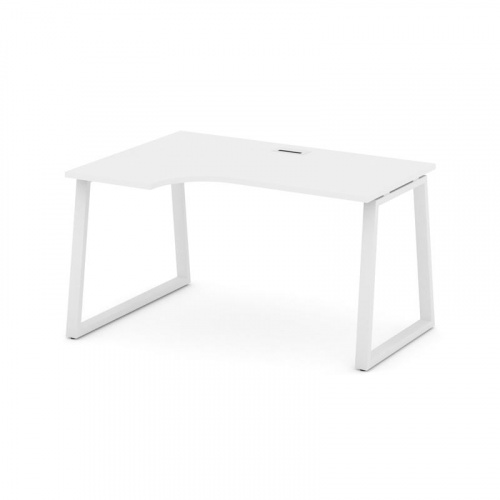 Style Project Стол рабочий эргоном. SN-6T1.SPA-022(L) Акация Лорка/Металл Антрацит/Заглушка Пластик фото 17