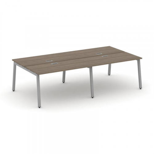 Style Project Рабочая станция 2-х сторон. SN-5A.DRS-051 Тиквуд Светлый/Металл Белый 1960*1632*750 фото 9