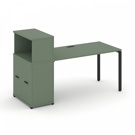 Стол офисный с опорным распашным шкафом Concept CN.SP-228