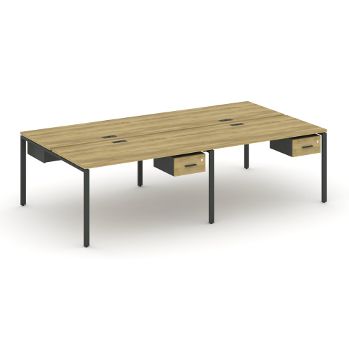 Бенч-система на 4 места с подвесными тумбами Concept CN.DRS-129 фото 4 Бенч-система на 4 места с подвесными тумбами Concept CN.DRS-129 фото 4