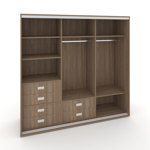 Корпус 3-х секционного шкафа низкого L=2369мм Maris SH.K3-6.2 K7 фото 2