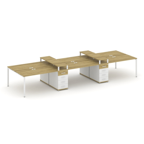 Бенч-система на 6 мест с 2 опорными тумбами Concept CN.DRS-467 фото 11 Бенч-система на 6 мест с 2 опорными тумбами Concept CN.DRS-467 фото 11