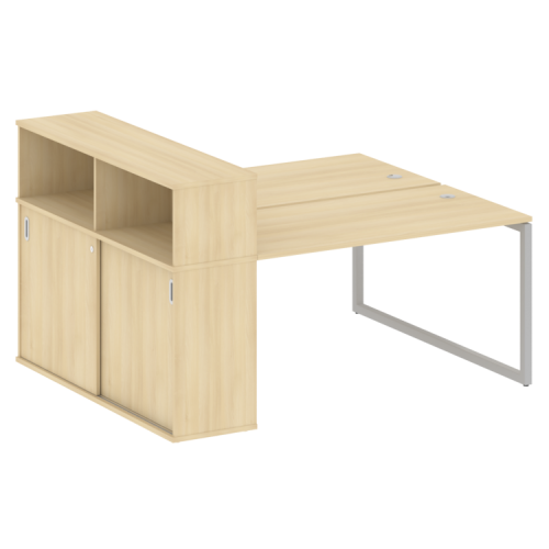 Бенч-система с шкафом-купе на О-обр. м/к Metal System Quattro 40БО.РС-СШК-2.3 фото 8 Бенч-система с шкафом-купе на О-обр. м/к Metal System Quattro 40БО.РС-СШК-2.3 фото 8