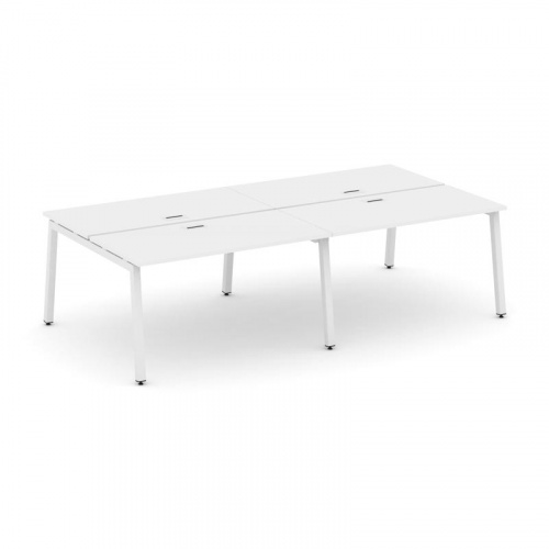 Style Project Рабочая станция 2-х сторон. SN-5A.DRS-051 Тиквуд Светлый/Металл Белый 1960*1632*750 фото 19