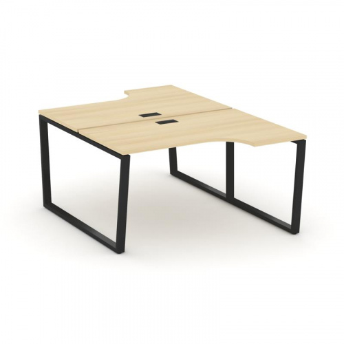 Style Project Рабочая станция эргоном. SN-6T2.DRPA-001 Акация Лорка/Металл Антрацит/Заглушка Пластик фото 6