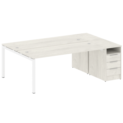 Бенч-система с тумбой на П-обр. м/к Metal System Quattro 50БП.РС-СТП-2.5 фото 4