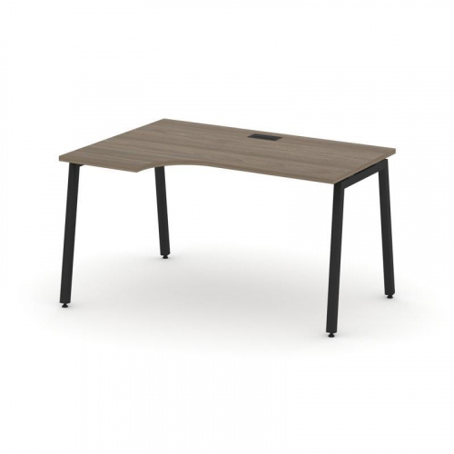 Style Project Стол рабочий эргоном. SN-4A.SPA-011(L) Акация Лорка/Металл Антрацит 1380*700/980*750 фото 4 Style Project Стол рабочий эргоном. SN-4A.SPA-011(L) Акация Лорка/Металл Антрацит 1380*700/980*750 фото 4