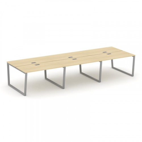 Style Project Рабочая станция 2-х сторон. SN-6T2.DRS-074 Акация Лорка/Металл Антрацит/Заглушка Пласт фото 20