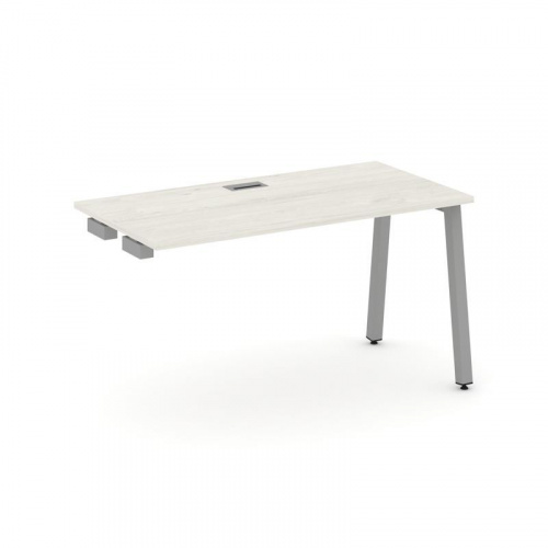 Style Project Стол-приставка к опор. элем. SN-5A.OPRS-023 Дуб Наварра/Металл Белый 1380*800*750 фото 11 Style Project Стол-приставка к опор. элем. SN-5A.OPRS-023 Дуб Наварра/Металл Белый 1380*800*750 фото 11