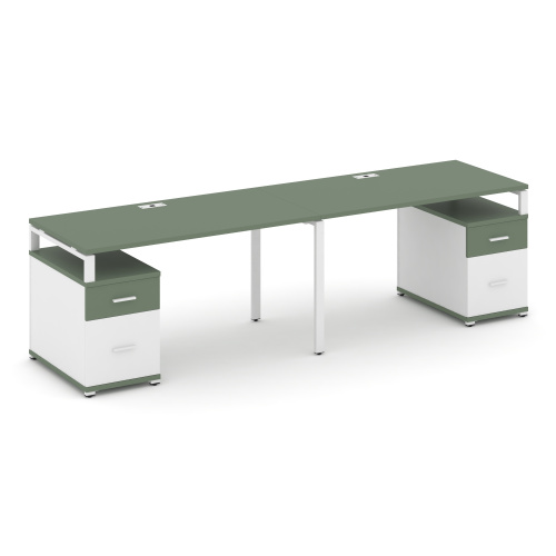 Бенч-система на 2 места с 2 опорными тумбами Concept CN.ORS-321 фото 5 Бенч-система на 2 места с 2 опорными тумбами Concept CN.ORS-321 фото 5