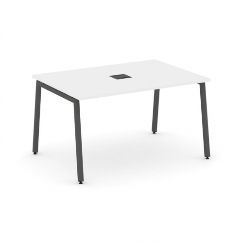 Style Project Стол переговорный SN-4A.SPRG-002 Тиквуд Светлый/Металл Белый 1180*980*750 фото 15