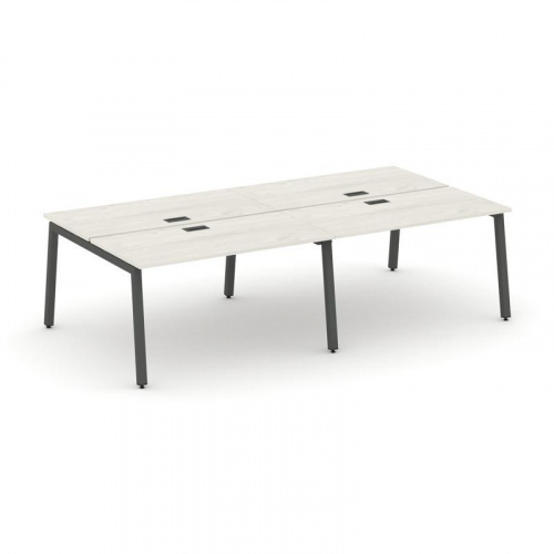 Style Project Рабочая станция 2-х сторон. SN-5A.DRS-051 Тиквуд Светлый/Металл Белый 1960*1632*750 фото 25