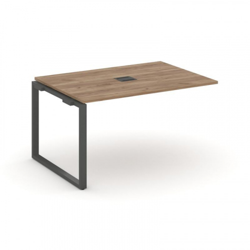 Style Project Проходной наб. элем. перег. стола SN-6O.NSPRG-001 Тиквуд Светлый/Металл Белый 980*980* фото 11