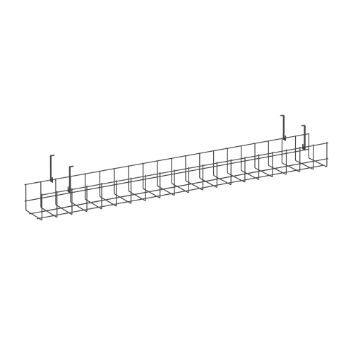 Кабель-канал сетчатый узкий KK-S-100U Металл Белый 1005*131*154 фото 2 Кабель-канал сетчатый узкий KK-S-100U Металл Белый 1005*131*154 фото 2