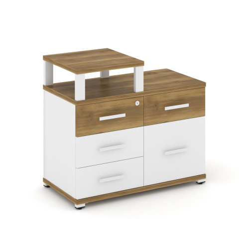 Тумба приставная с 4 ящиками Concept CN.TSP-011 W Тумба приставная с 4 ящиками Concept CN.TSP-011 W