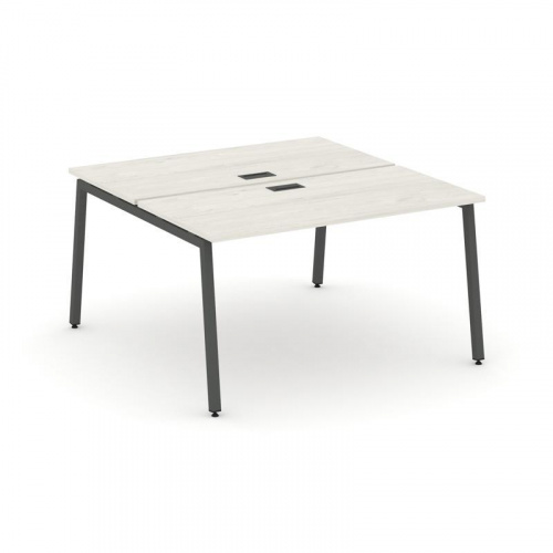 Style Project Рабочая станция 2-х сторон. SN-4A.DRS-022 Акация Лорка/Металл Белый 1180*1632*750 фото 19