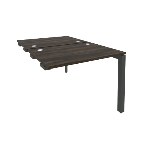 Стол-приставка двойной на П-обр. м/к Onix O.MP-D.SPR-1.7 фото 3