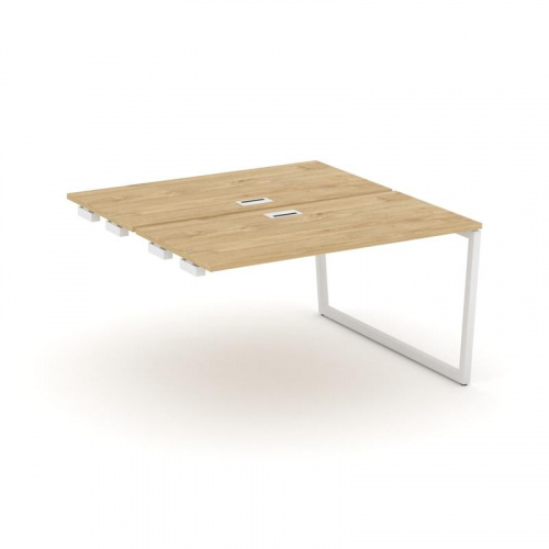 Style Project Стол-приставка к опор. элем. SN-4T2.DPRS-023 Акация Лорка/Металл Антрацит/Заглушка Пла фото 3