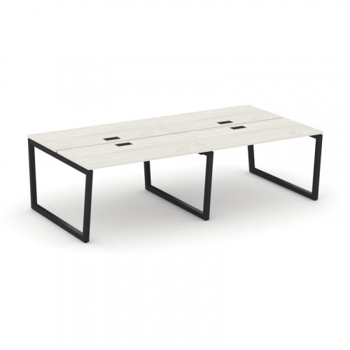 Style Project Рабочая станция 2-х сторон. SN-5T2.DRS-041 Акация Лорка/Металл Антрацит/Заглушка Пласт фото 8