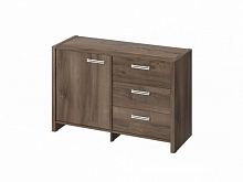 Тумба двухсекционная FI-12-01.D. Орех Пацифик Табак