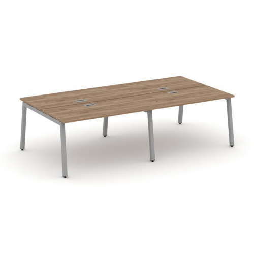 Style Project Рабочая станция 2-х сторон. SN-5A.DRS-051 Тиквуд Светлый/Металл Белый 1960*1632*750 фото 13