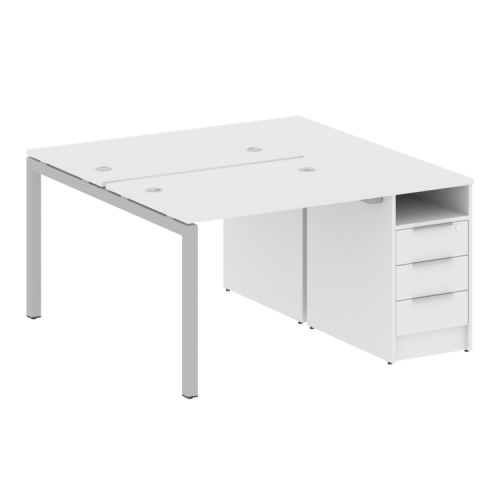 Бенч-система с тумбой на П-обр. м/к Metal System Quattro 50БП.РС-СТП-2.1 фото 7 Бенч-система с тумбой на П-обр. м/к Metal System Quattro 50БП.РС-СТП-2.1 фото 7