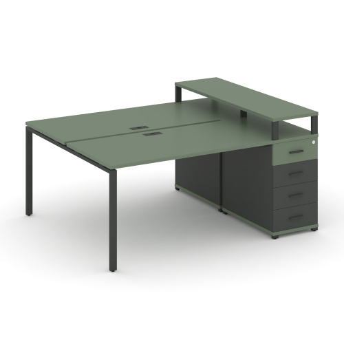 Бенч-система с 1 опорной тумбой Concept CN.DRS-409 фото 2 Бенч-система с 1 опорной тумбой Concept CN.DRS-409 фото 2