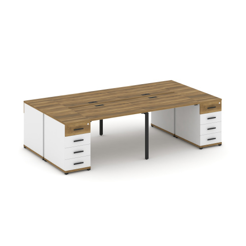 Бенч-система на 4 места с 2 опорными тумбами Concept CN.DRS-425 фото 7 Бенч-система на 4 места с 2 опорными тумбами Concept CN.DRS-425 фото 7