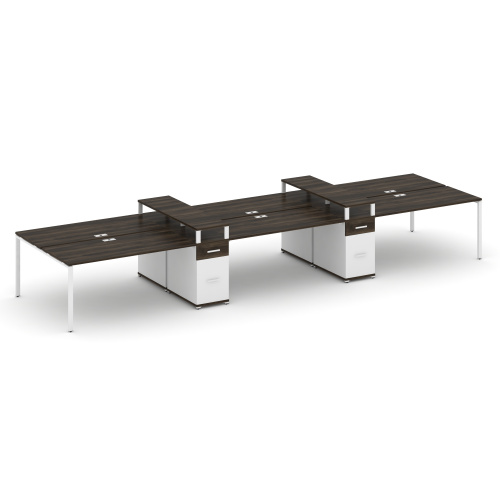 Бенч-система на 6 мест с 2 опорными тумбами Concept CN.DRS-472 фото 10