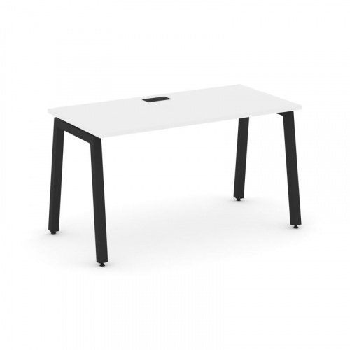 Style Project Стол письменный SN-5A.SP-013 Дуб Наварра/Металл Белый 1380*700*750 фото 11