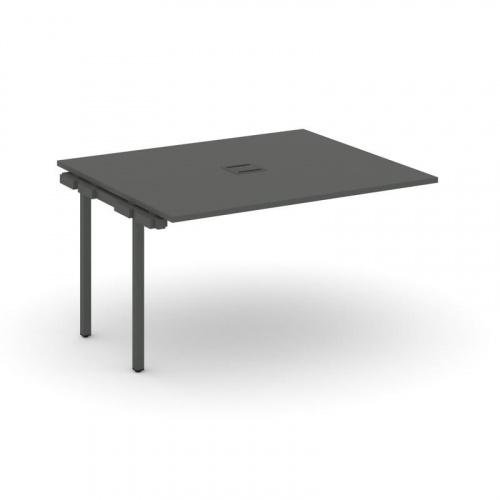 Style Project Проходной наб. элем. перег. стола SN-4P.NSPRG-032 Белый/Металл Антрацит 1180*1180*750 фото 26