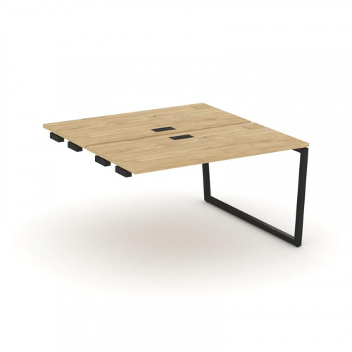 Style Project Стол-приставка к опор. элем. SN-4T2.DPRS-023 Акация Лорка/Металл Антрацит/Заглушка Пла