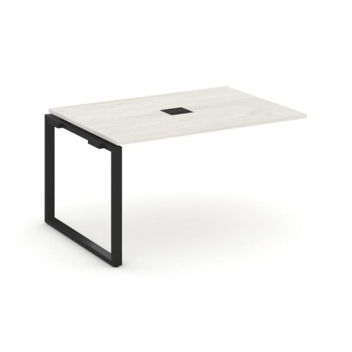 Style Project Проходной наб. элем. перег. стола SN-6O.NSPRG-001 Тиквуд Светлый/Металл Белый 980*980* фото 13