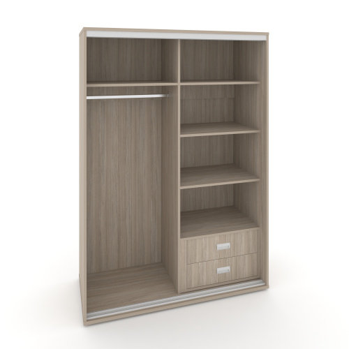 Корпус 2-х секционного шкафа низкого L=1800мм Maris SH.K2-8.2 K1 фото 3