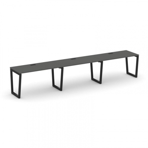 Style Project Рабочая станция 1 сторон. SN-5T2.ORS-051 Акация Лорка/Металл Антрацит/Заглушка Пластик фото 7