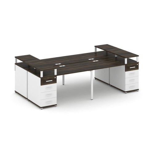 Бенч-система на 4 места с 2 опорными тумбами Concept CN.DRS-441 фото 10